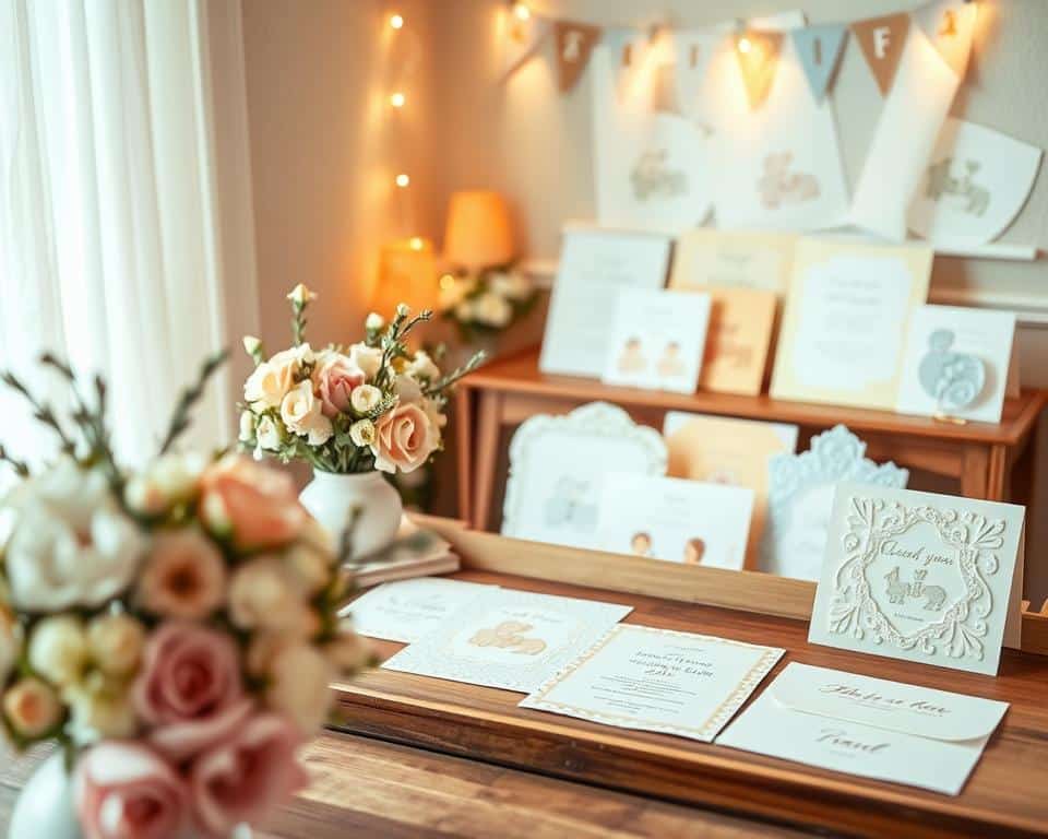 ideas originales para tarjetas de baby shower