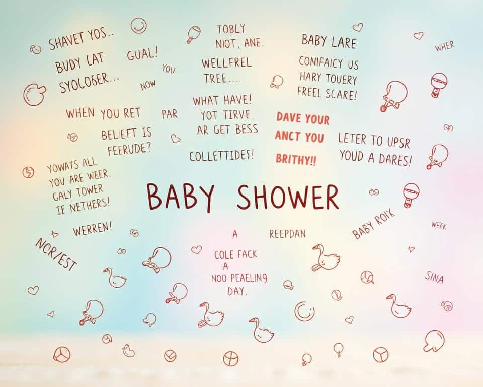 mensajes divertidos para invitaciones de baby shower