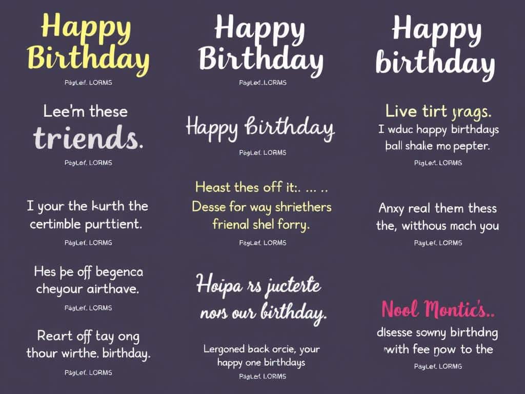 Ejemplos de mensajes creativos para tarjetas de cumpleaños
